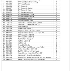 SP9 Head page 002 spareparts