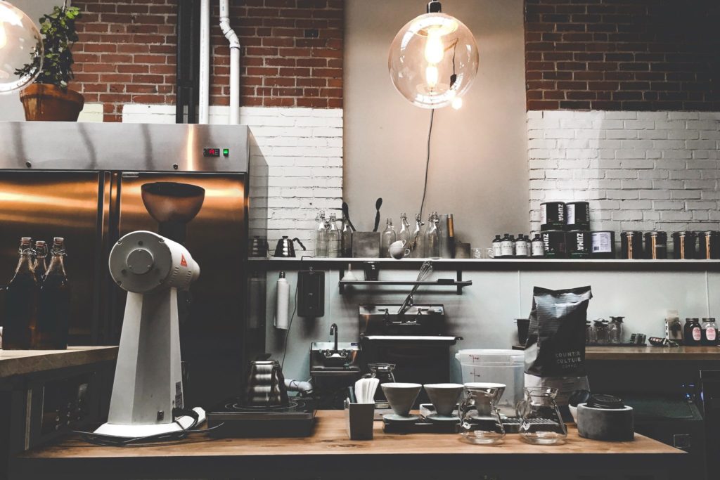 Invest in quality equipment for a specialty coffee shop